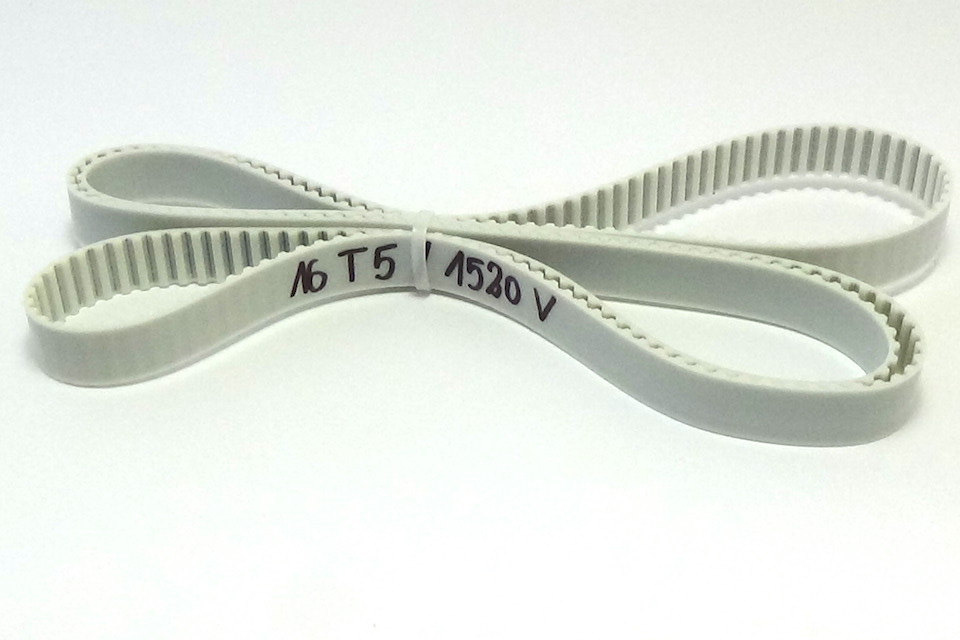 Toothed belt for hopper H-80 E