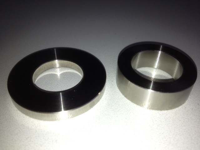 Rigid rings, set of 2 pcs.