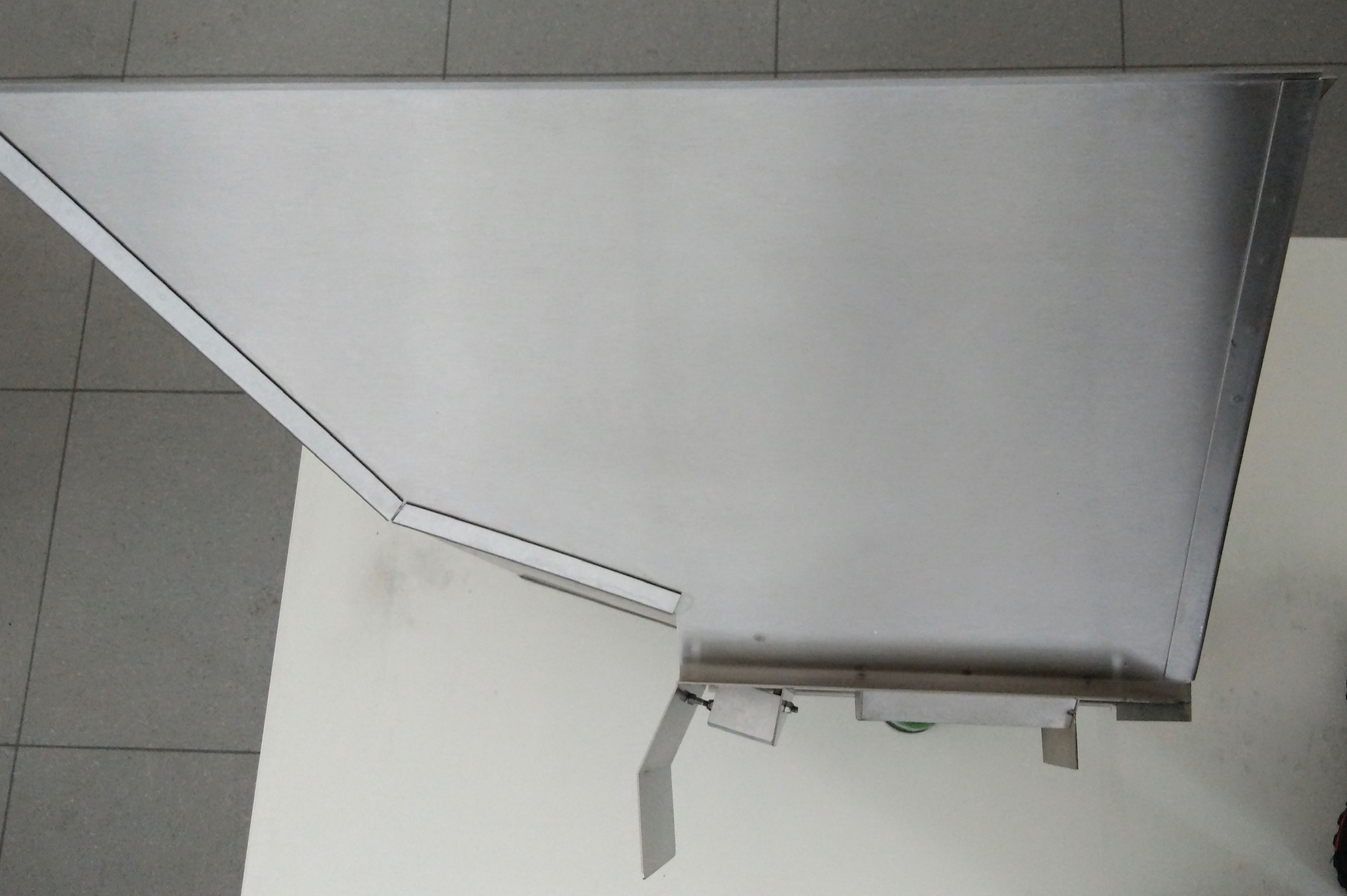 Funnel for H-52E with pneumatik gate