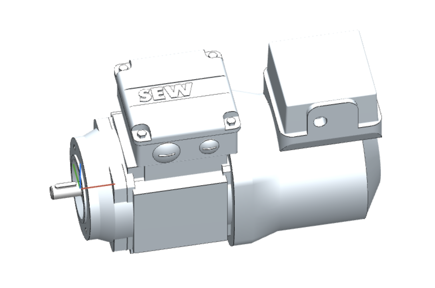 SEW motor & fan for H-120E, RAL 9007, tropical protection - BRAZIL