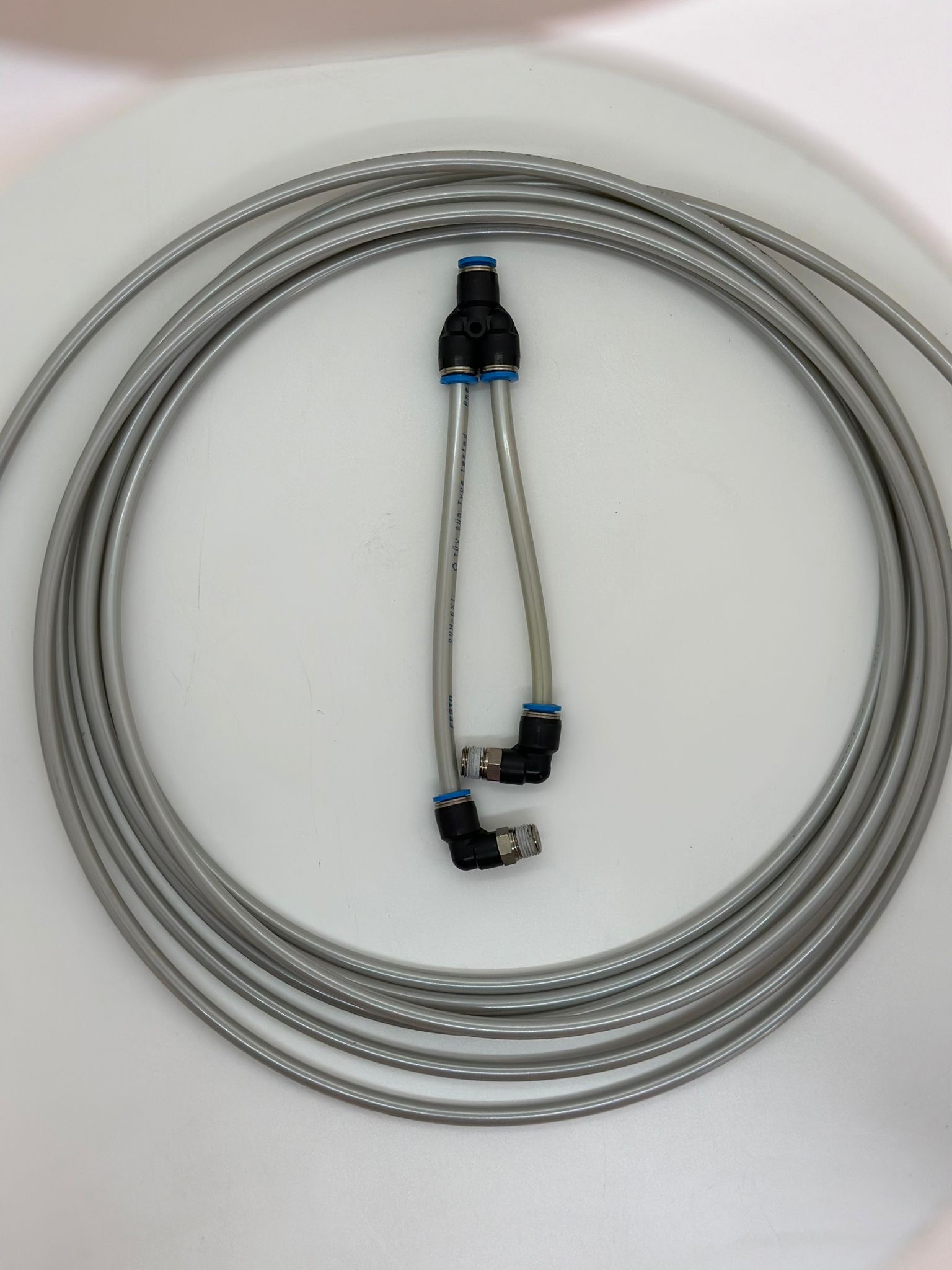 Air hose 5m with connectors for cap applicator